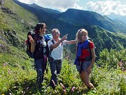 Anello dei Laghi Gemelli con il laghetto della Paura dalle Baite di Mezzeno il 15 luglio 2014  - FOTOGALLERY